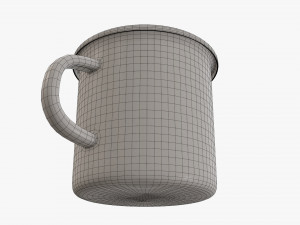 Metal cup 3D Model