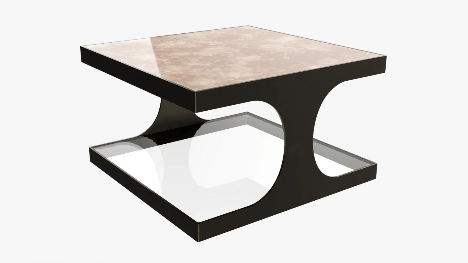 Modern coffee table 01 3D Model .c4d .max .obj .3ds .fbx .stl .blend 