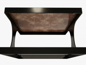 Modern coffee table 01 3D Model