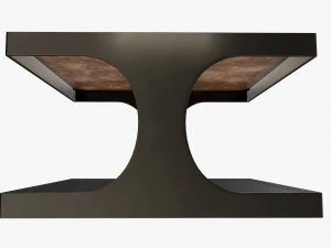 Modern coffee table 01 3D Model