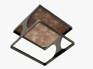 Modern coffee table 01 3D Model