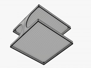 Modern coffee table 01 Model 3D