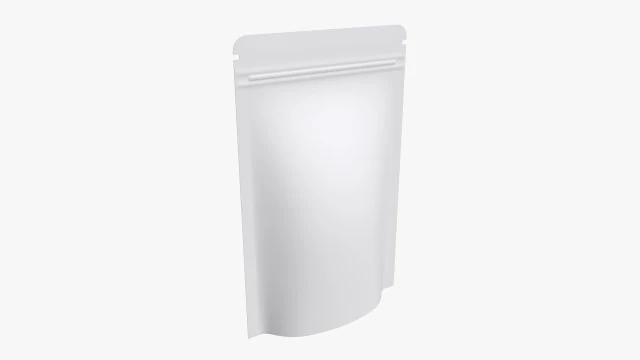 Busta in plastica per alimenti Modello 3D .c4d .max .obj .3ds .fbx .stl .blend 