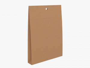 Pper bag packaging 01 Modelo 3D