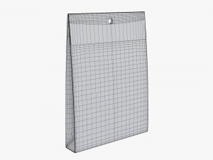 Pper bag packaging 01 Modelo 3D