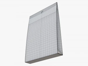 Pper bag packaging 01 3D Model