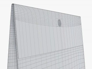 Pper bag packaging 01 3D Model