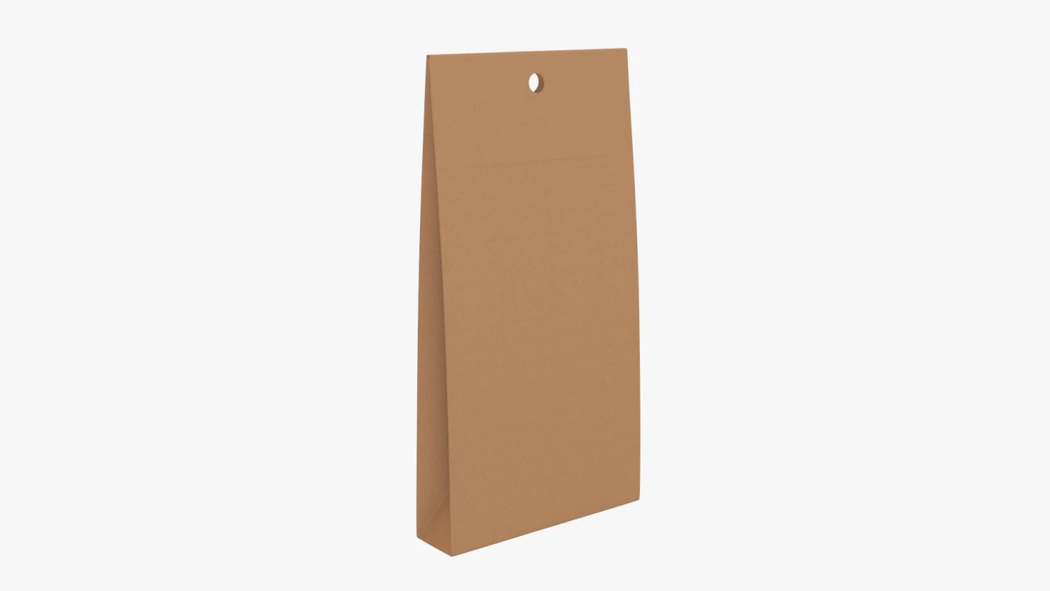 Ppaper bag packaging 02 3D Model .c4d .max .obj .3ds .fbx .stl .blend 