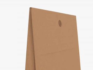 Ppaper bag packaging 02 3D Model