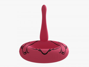 Pink flamingo pool float Modelo 3D