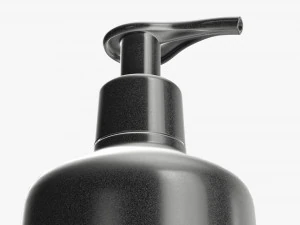 Plastic bottle with dosator type 1 3D Model