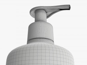 Plastic bottle with dosator type 1 Modelo 3D