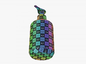 Plastic bottle with dosator type 1 Modelo 3D