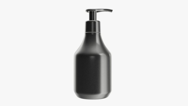 Plastic bottle with dosator type 2 Model 3D .c4d .max .obj .3ds .fbx .stl .blend 