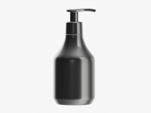 Plastic bottle with dosator type 2 Model 3D
