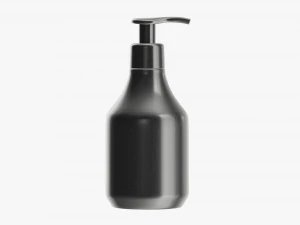 Plastic bottle with dosator type 2 3D Model