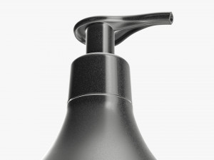 Plastic bottle with dosator type 2 Model 3D