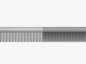 Pocket hair comb Modelo 3D