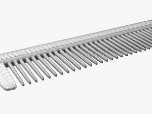 Pocket hair comb Modelo 3D