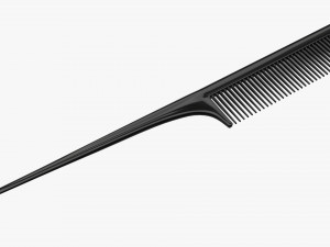 Rat tail hair comb Modelo 3D