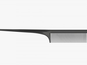 Rat tail hair comb Modelo 3D