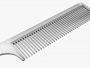 Rat tail hair comb Modelo 3D
