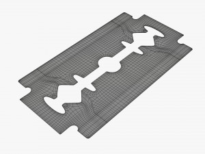 Razor blade Modelo 3D