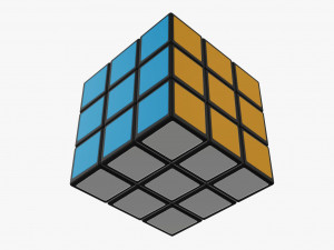 Rubiks cube 3D Модель