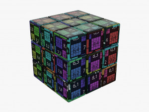 Rubiks cube 3D Модель