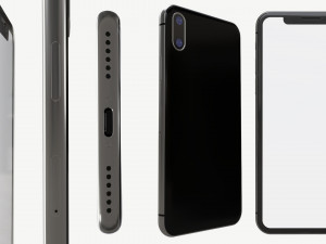 Smartphone mock up 01 Modelo 3D