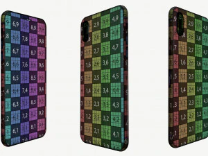 Smartphone mock up 01 3D Model