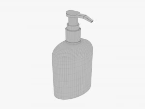 Soap bottle 01 3D Model