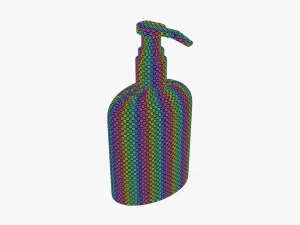 Soap bottle 01 3D Model