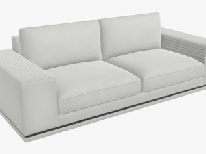 Sofa modern two seat 3D Model