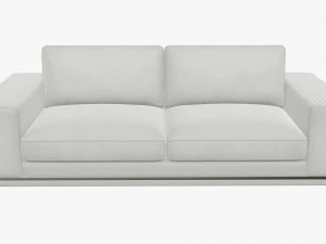 Sofa modern two seat 3D Model