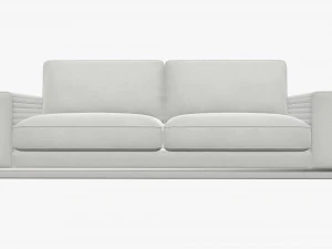Sofa modern two seat 3D Model