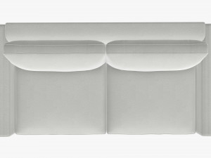 Sofa modern two seat Model 3D