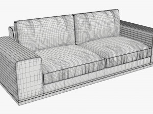 Sofa modern two seat Model 3D