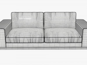 Sofa modern two seat Model 3D