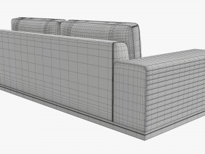 Sofa modern two seat Model 3D