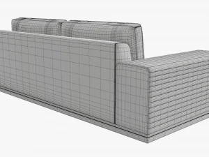 Sofa modern two seat 3D Model