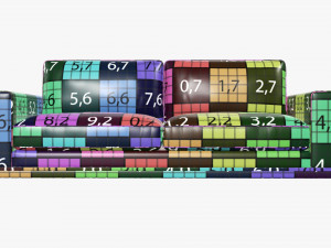 Sofa modern two seat Model 3D