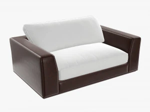 Sof&aacute; um lugar Modelo 3D