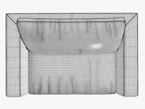 Sofa one seat 3D Модель