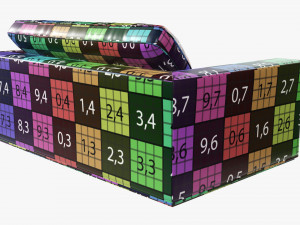 Sofa one seat 3D Модель