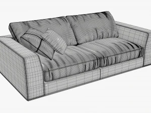Sofa two seat 3D Model