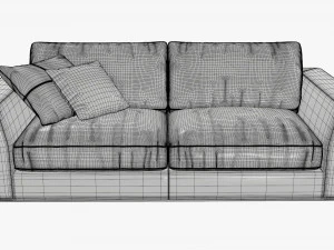 Sofa two seat 3D Model