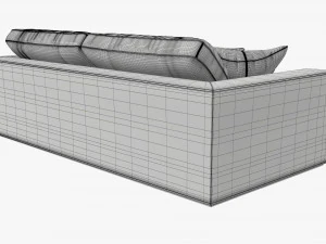 Sofa two seat 3D Model