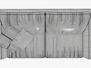 Sofa two seat Modelo 3D