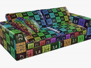 Sofa two seat Modelo 3D
